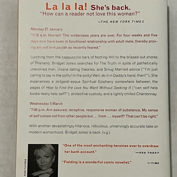 2/ $35 Bridget Jones The Edge of Reason (paperback),Next Level Basic (hardcover) - Picture 2 of 4